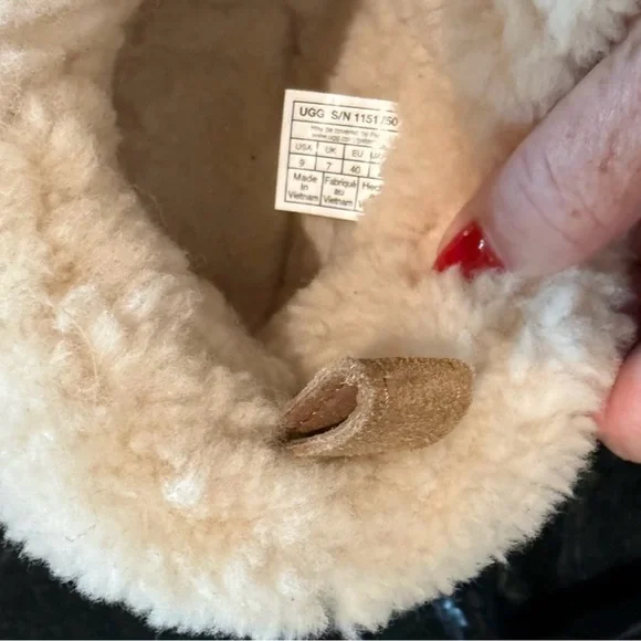 UGG Brown and Cream Ankle Booties - Picture 4 of 5